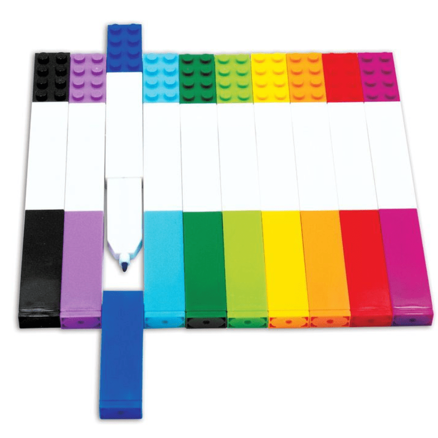 Marcadores Lego 10 unidades - Papelaria Encantada