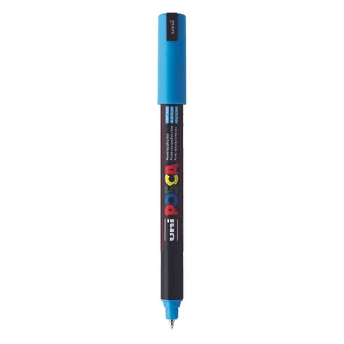 Marcadores Uni-Posca PC-1MR Azul Claro - Papelaria Encantada