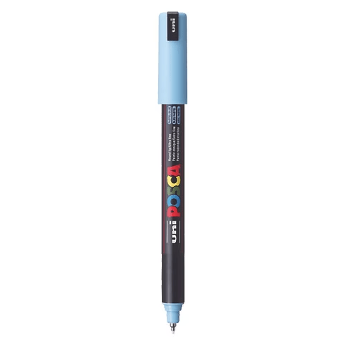Marcadores Uni-Posca PC-1MR Azul Glaciar - Papelaria Encantada