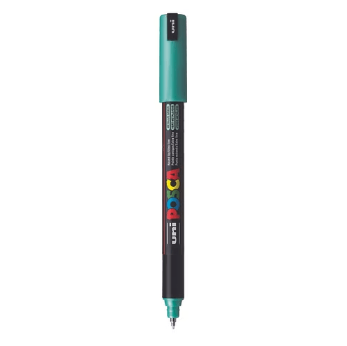 Marcadores Uni-Posca PC-1MR Verde metal - Papelaria Encantada