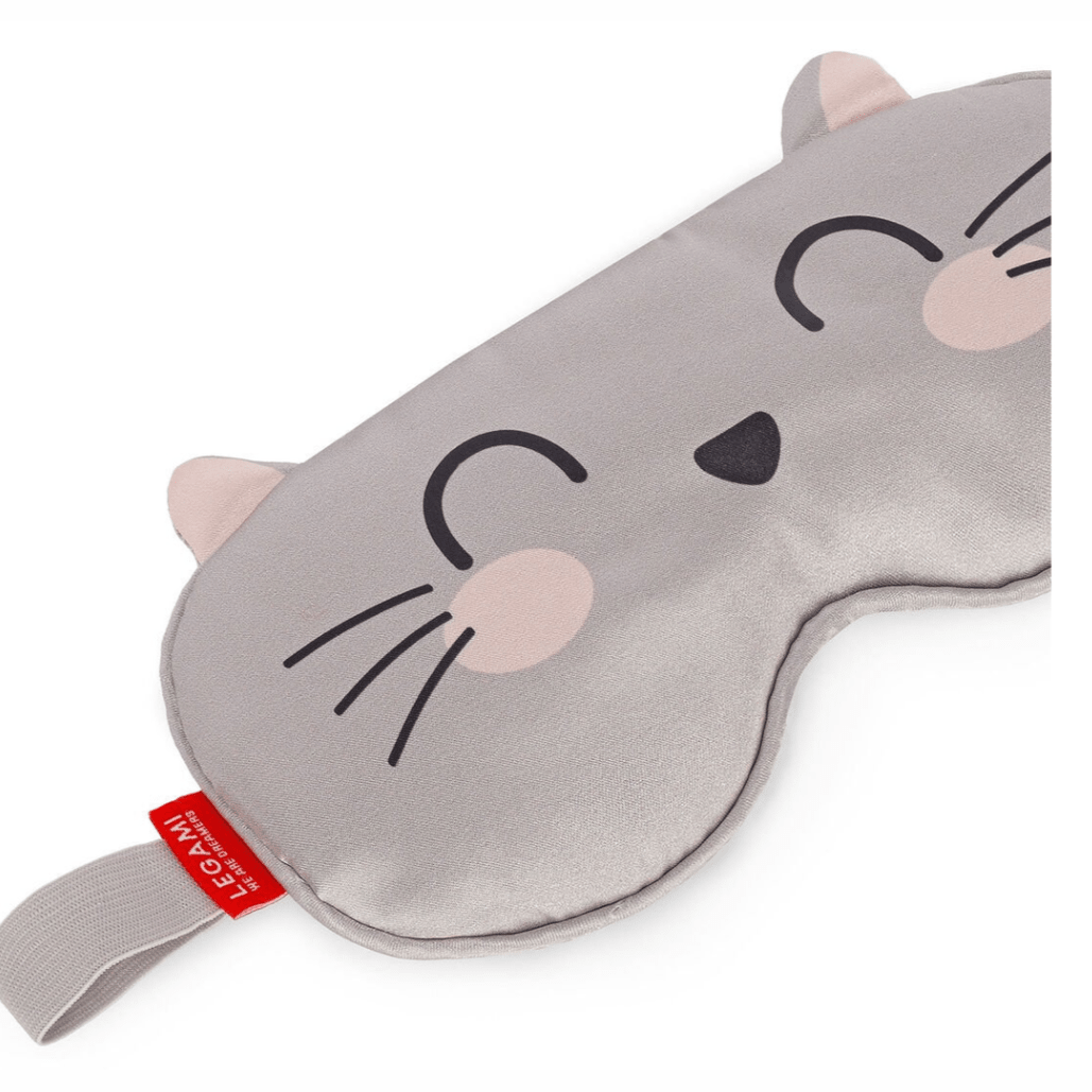 Máscara de Dormir Gato - Rainha da Sesta - Legami - Papelaria Encantada