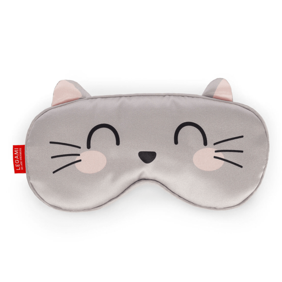 Máscara de Dormir Gato - Rainha da Sesta - Legami - Papelaria Encantada