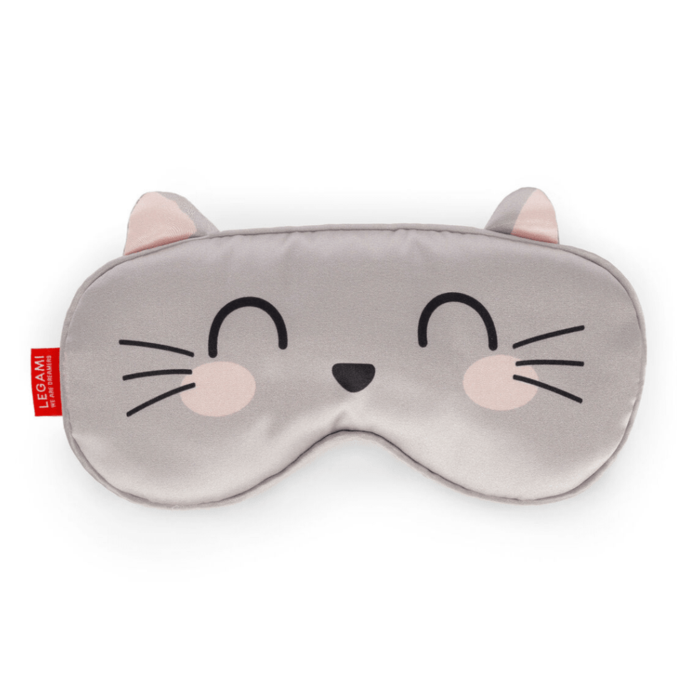 Máscara de Dormir Gato - Rainha da Sesta - Legami - Papelaria Encantada