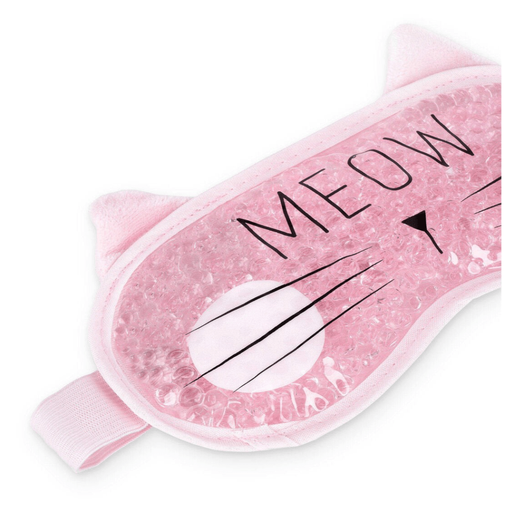 Máscara de Gel para Olhos Gato - Relaxante - Legami - Papelaria Encantada