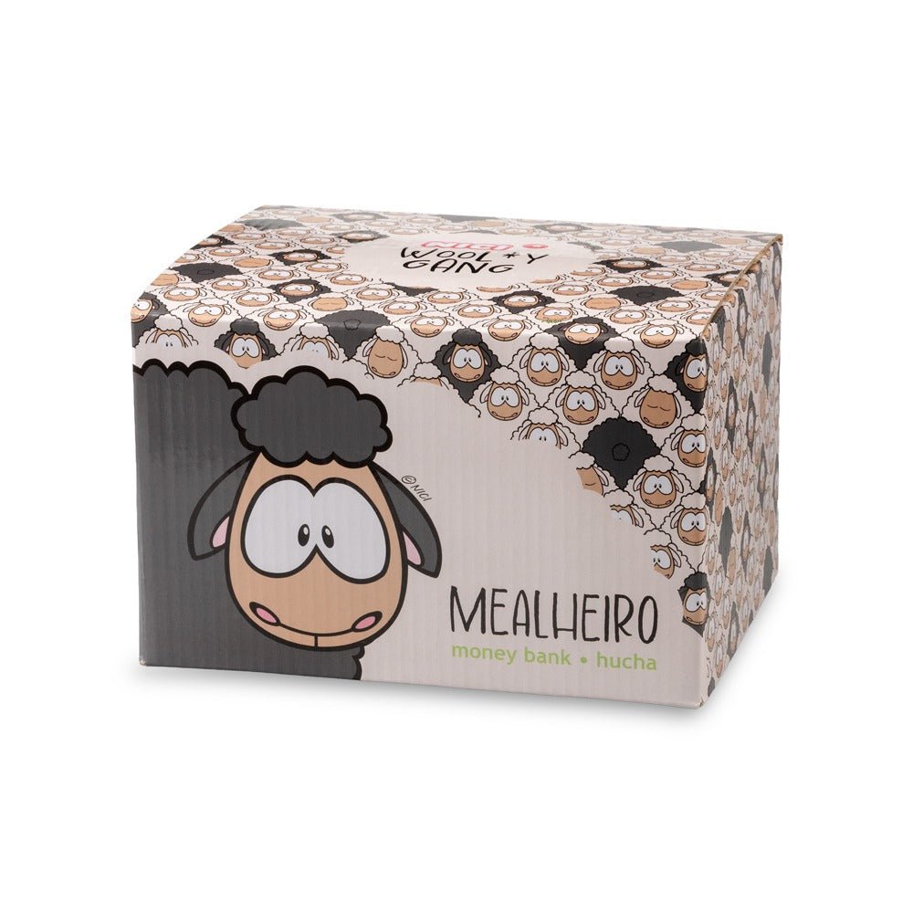Mealheiro em cerâmica - ovelha preta - Nici - Papelaria Encantada