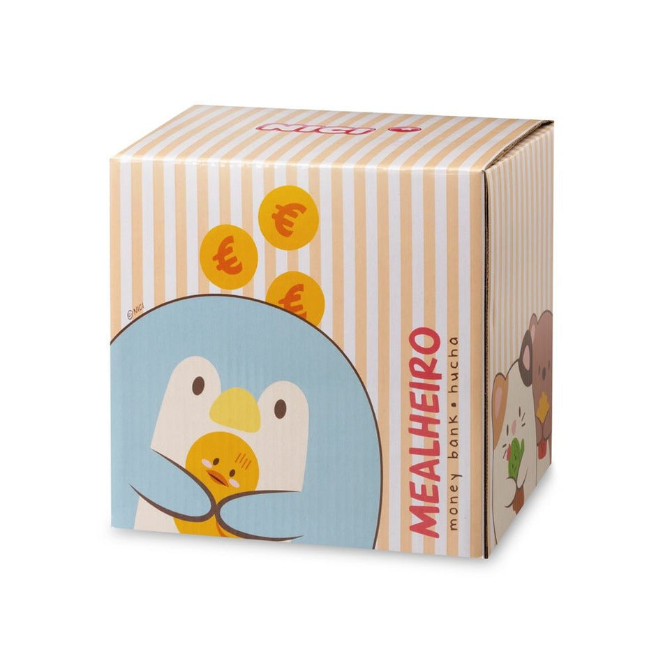 Mealheiro em cerâmica - Pinguim Waddle - Nici - Papelaria Encantada