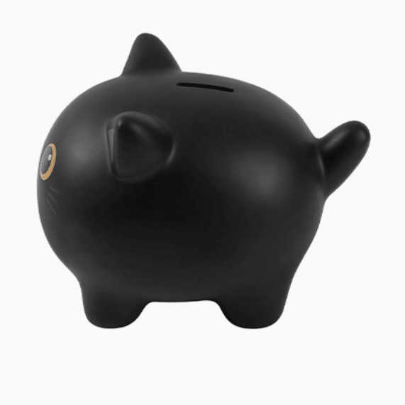 Mealheiro Gato Preto Itotal - Papelaria Encantada