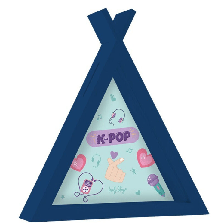 Mealheiro K - Pop Azul - Papelaria Encantada