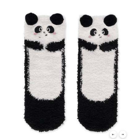 Meias antiderrapantes Legami Panda Criança - Papelaria Encantada