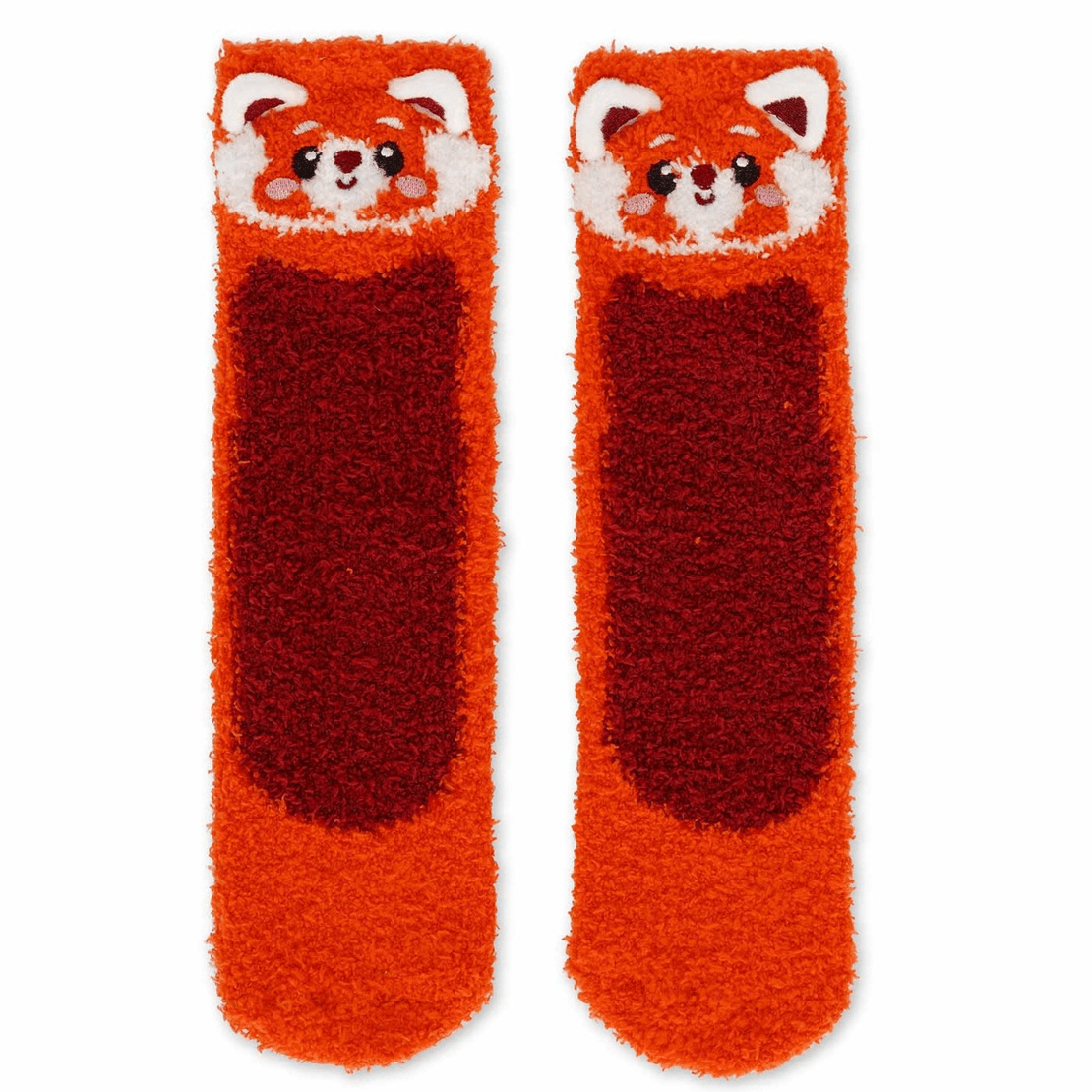 Meias Legami Panda Vermelho Adulto - Papelaria Encantada