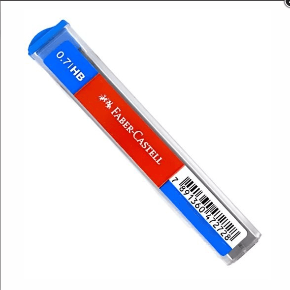 Minas 0.7 HB Faber - Castell x12 - Papelaria Encantada
