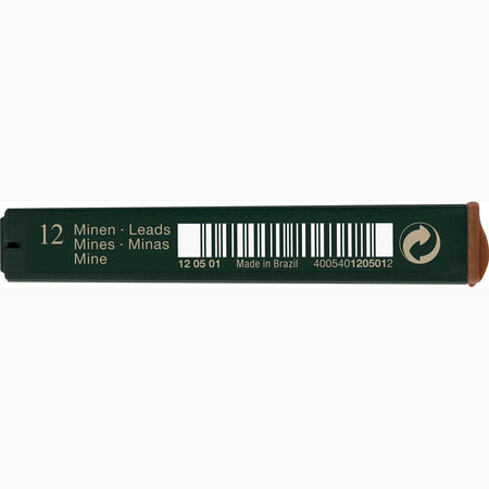 Minas Faber-Castell Super-Polímeras B - 0.5mm CX12 - Papelaria Encantada