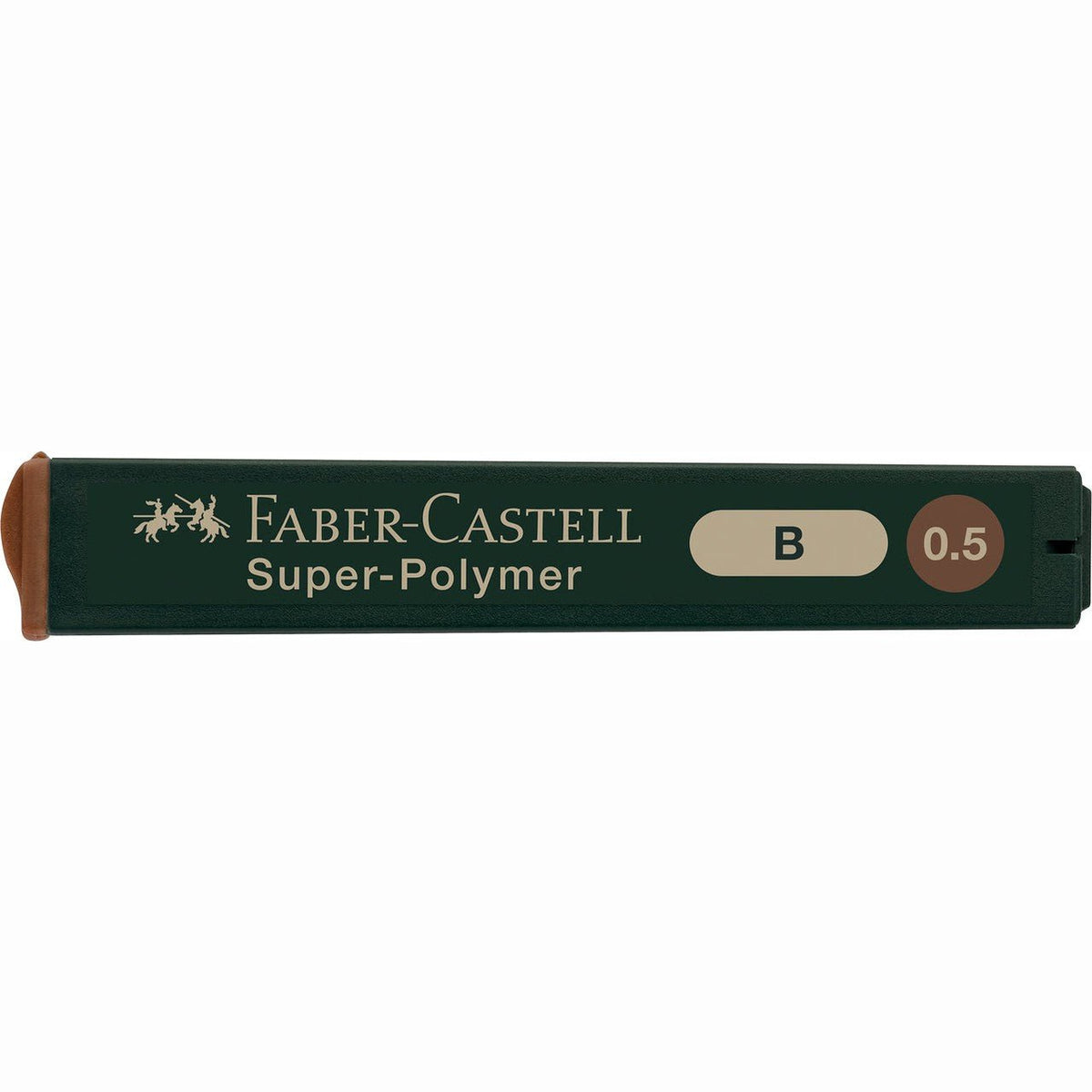 Minas Faber-Castell Super-Polímeras B - 0.5mm CX12 - Papelaria Encantada