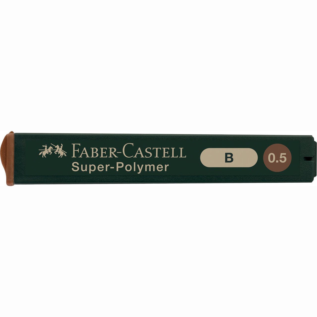 Minas Faber-Castell Super-Polímeras B - 0.5mm CX12 - Papelaria Encantada