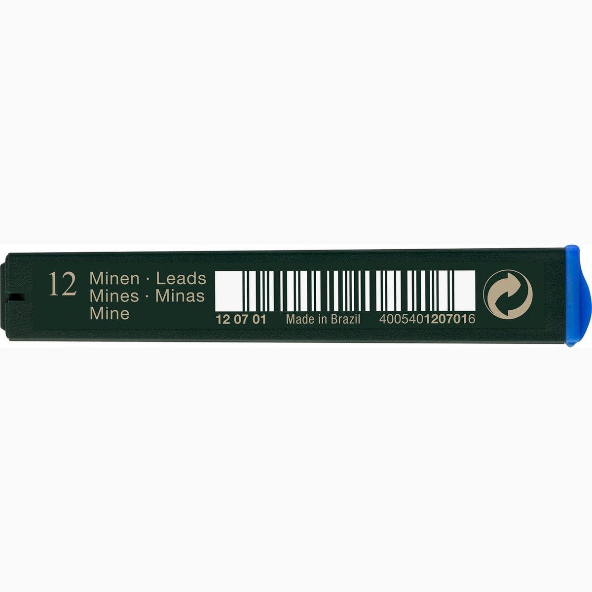 Minas Faber-Castell Super-Polímeras B - 0.7mm CX12 - Papelaria Encantada