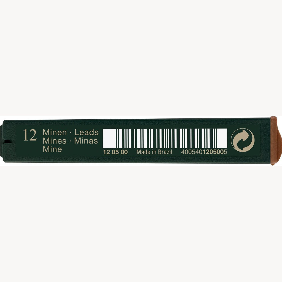 Minas Faber-Castell Super-Polímeras HB - 0.5mm CX12 - Papelaria Encantada