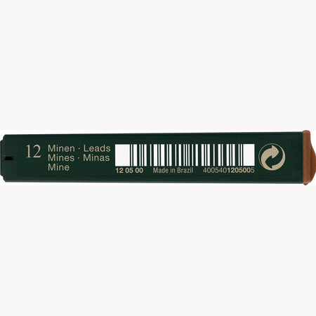 Minas Faber-Castell Super-Polímeras HB - 0.5mm CX12 - Papelaria Encantada
