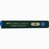 Minas Faber-Castell Super-Polímeras HB - 0.7mm CX12 - Papelaria Encantada