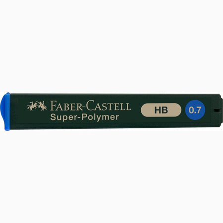 Minas Faber-Castell Super-Polímeras HB - 0.7mm CX12 - Papelaria Encantada