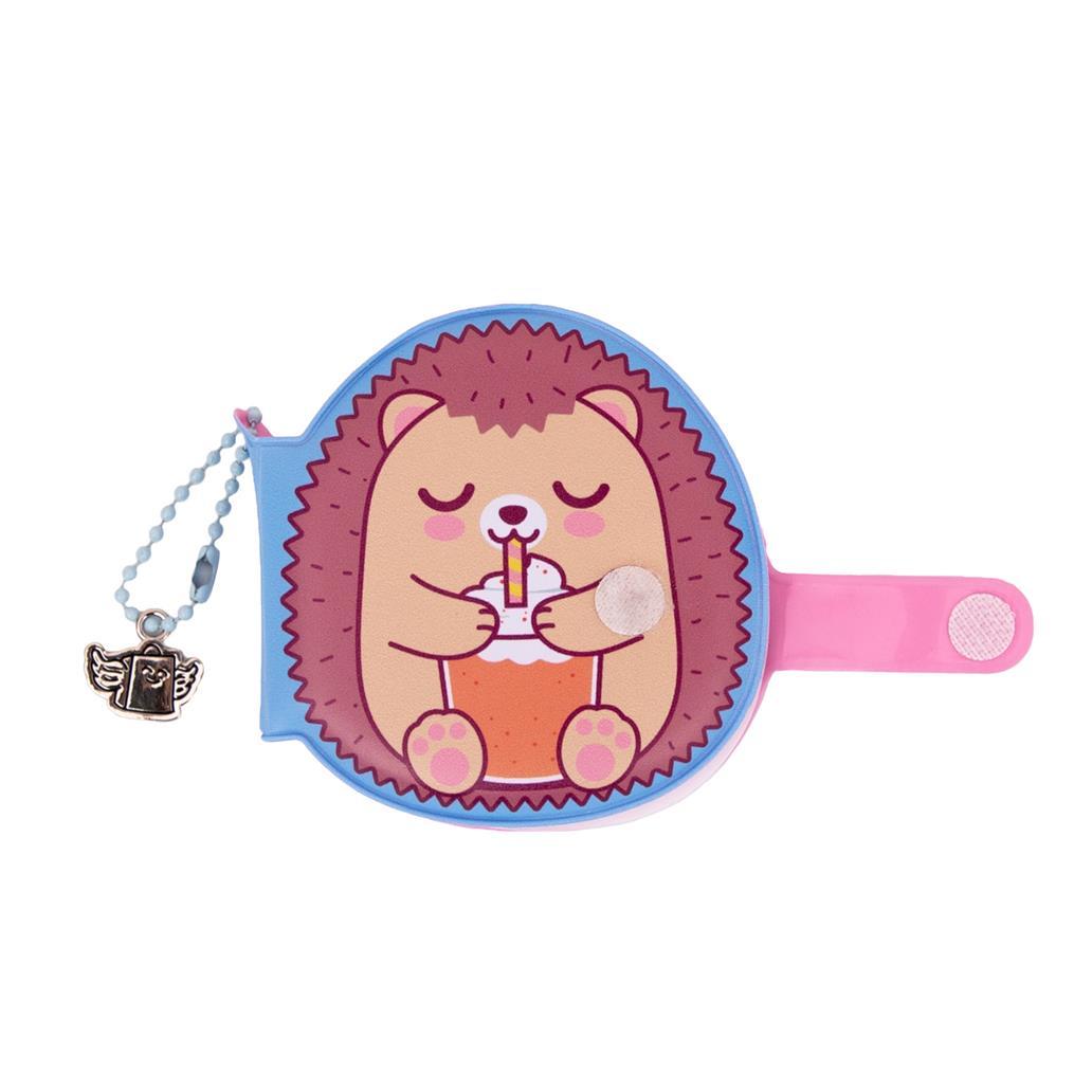 Mini Caderno Squishy com Porta-chaves - Ouriço - Mr. Wonderful - Papelaria Encantada