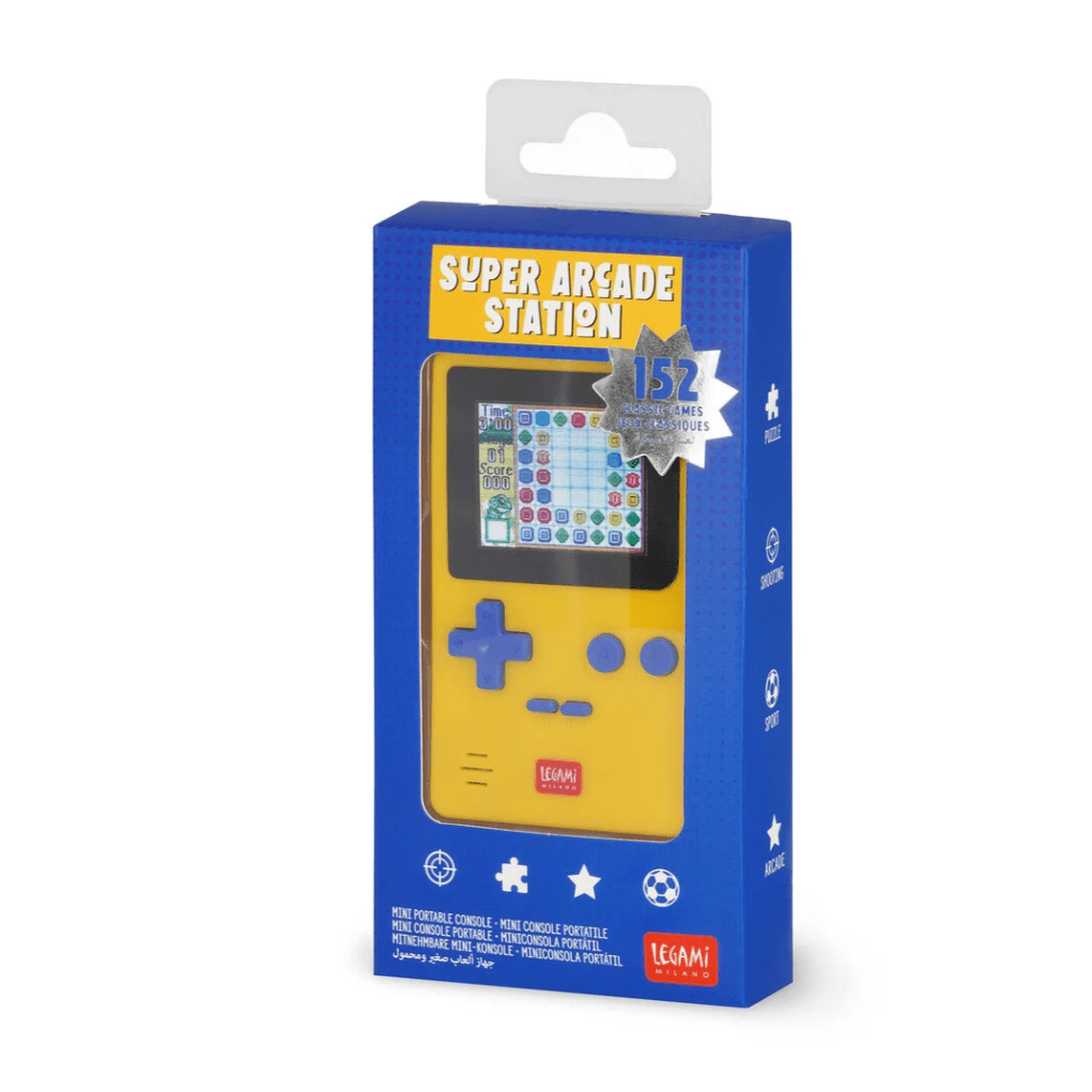 Mini Consola Portátil - Super Arcade Station - Legami - Papelaria Encantada