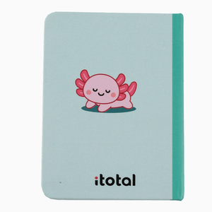 Mini notebook axolote Itotal - Papelaria Encantada