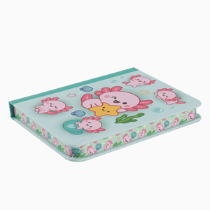 Mini notebook axolote Itotal - Papelaria Encantada