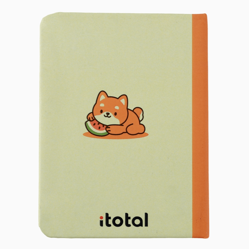 Mini notebook Corgi Itotal - Papelaria Encantada