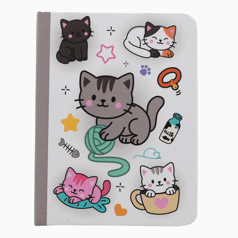 Mini notebook Gato Itotal - Papelaria Encantada