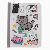 Mini notebook Gato Itotal - Papelaria Encantada