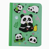 Mini notebook Panda Itotal - Papelaria Encantada