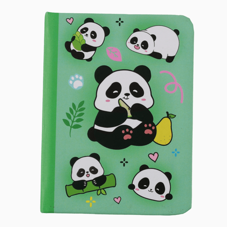 Mini notebook Panda Itotal - Papelaria Encantada