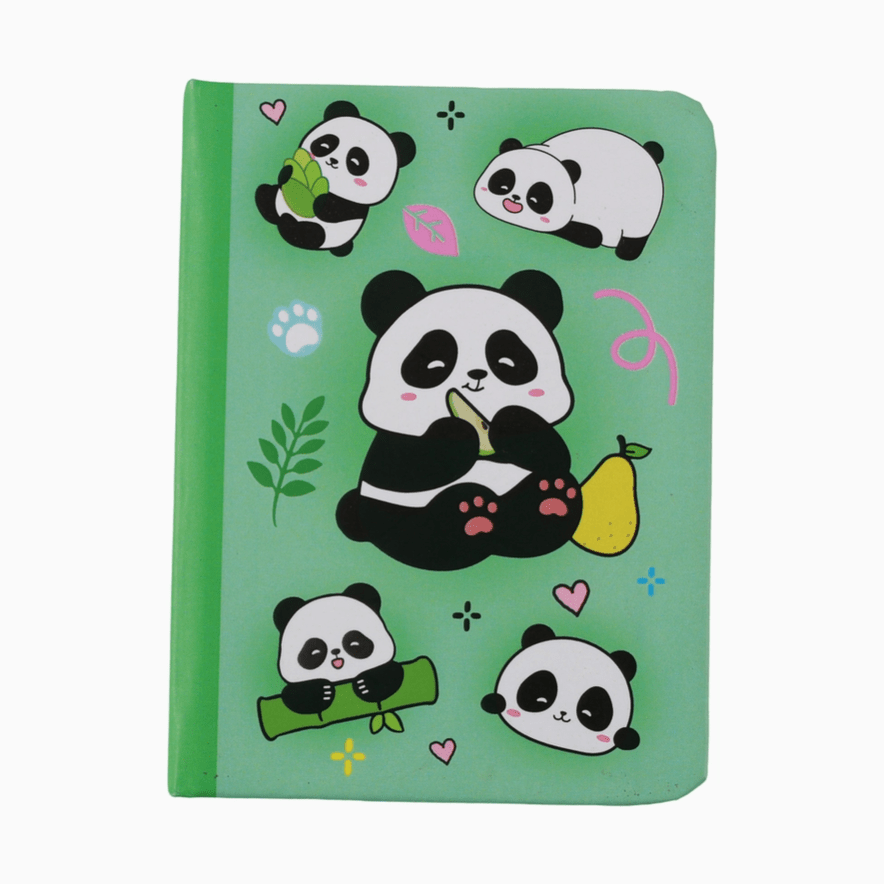 Mini notebook Panda Itotal - Papelaria Encantada