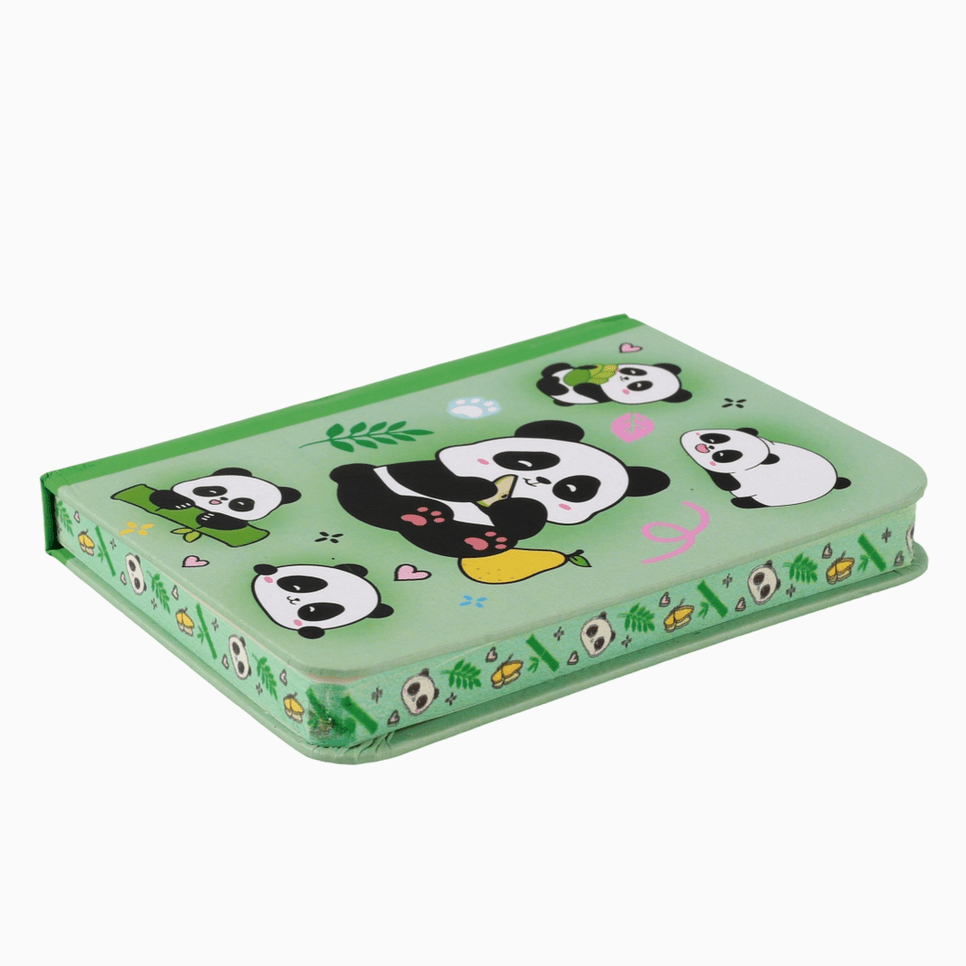 Mini notebook Panda Itotal - Papelaria Encantada