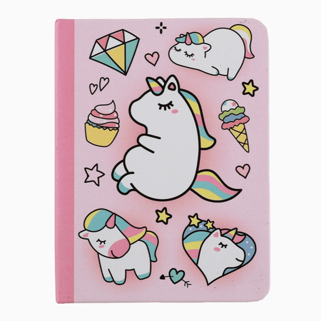 Mini notebook Unicornio Itotal - Papelaria Encantada