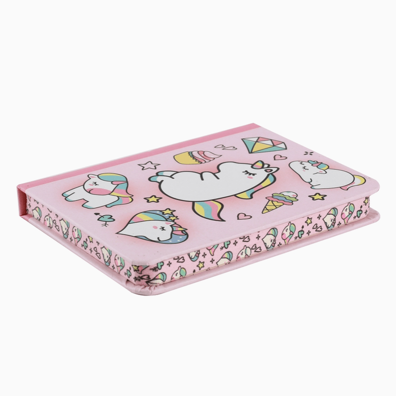 Mini notebook Unicornio Itotal - Papelaria Encantada
