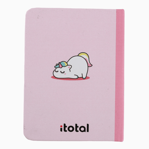 Mini notebook Unicornio Itotal - Papelaria Encantada