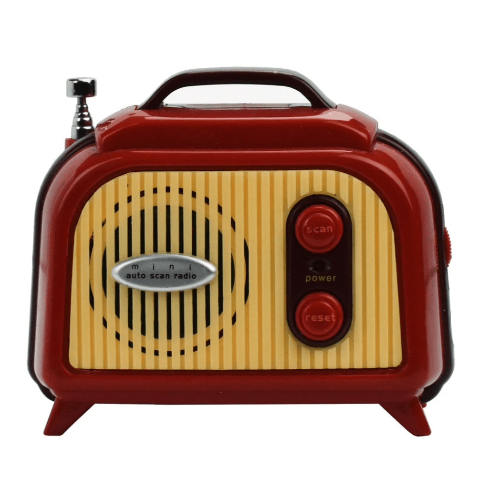 Mini rádio portátil - Legami - Papelaria Encantada