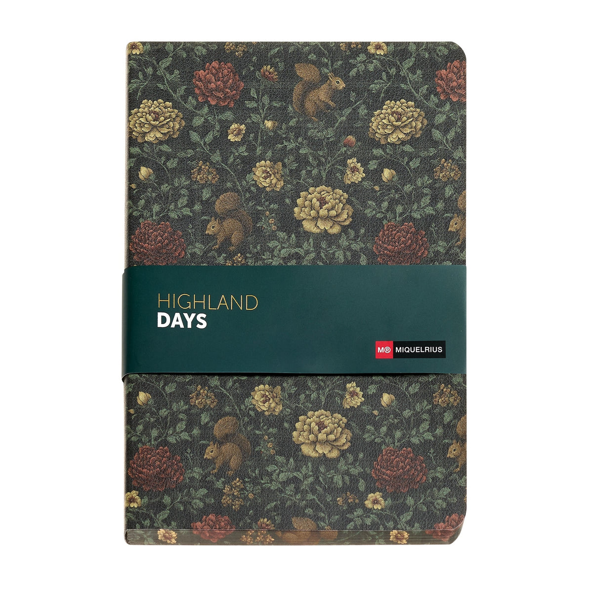 Caderno A5 Pontilhado Miquelrius Golden Highlands Forest