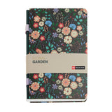 Caderno A5 Pontilhado Miquelrius Floral Garden Castanho