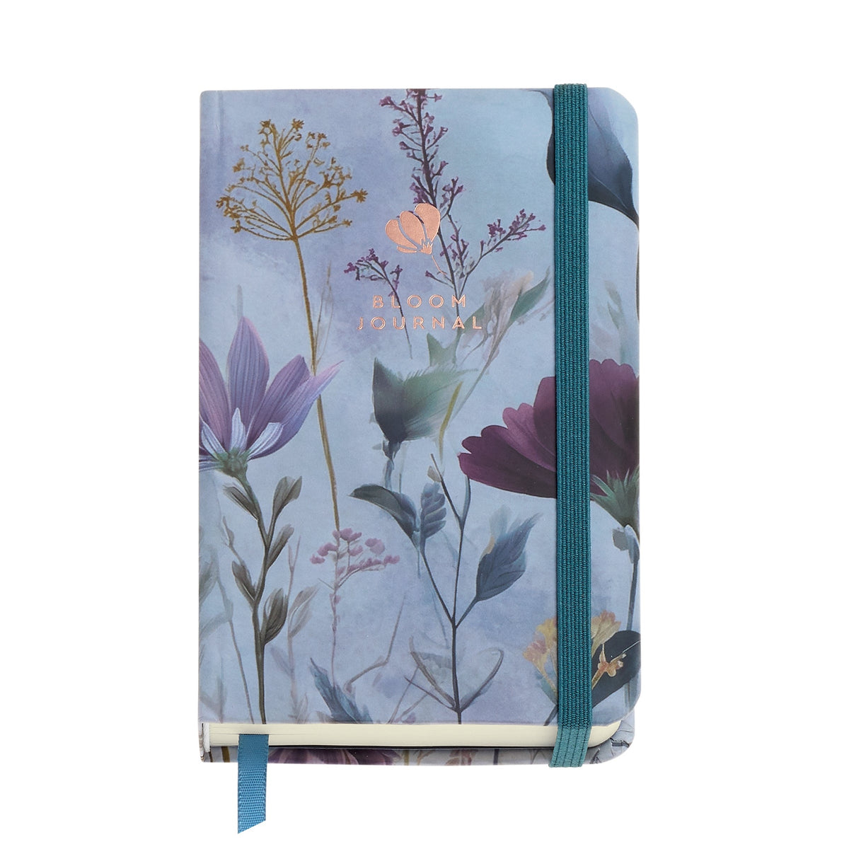 Caderno Liso Miquelrius Bloom Field Azul