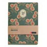 Caderno A5 Pontilhado Miquelrius Vintage Daisies Verde