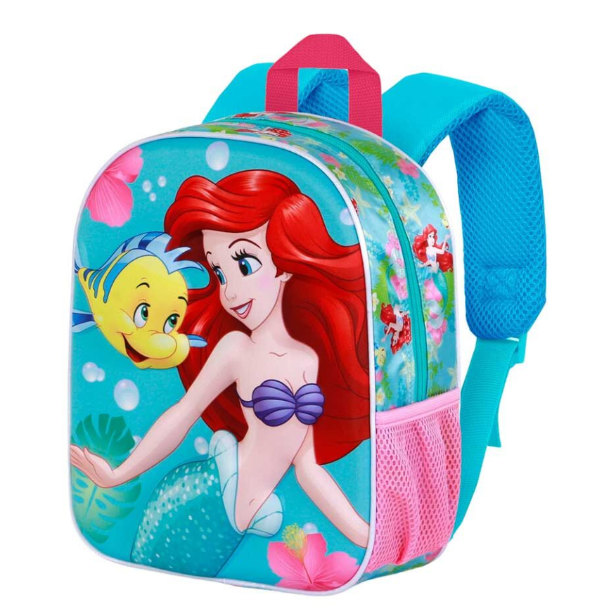 Mochila 3D Ariel 32cm - Papelaria Encantada