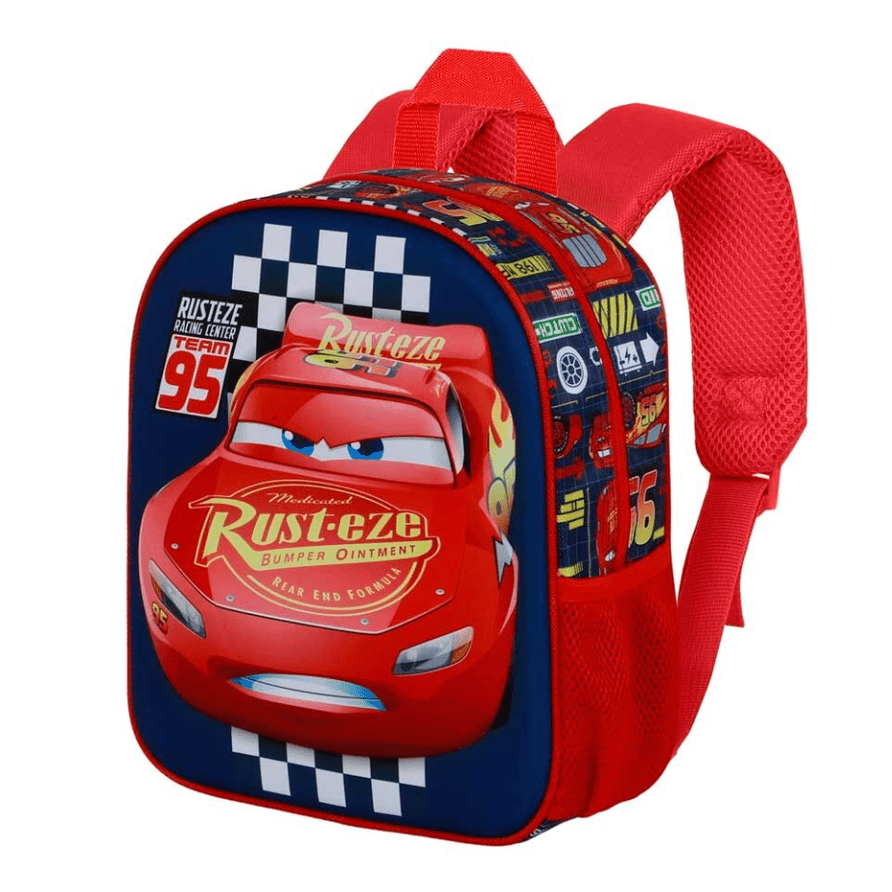 Mochila 3D Cars 32cm - Papelaria Encantada