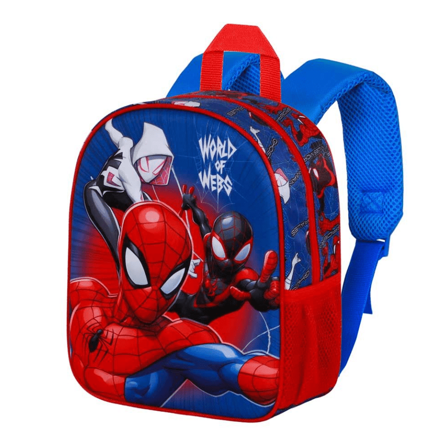 Mochila 3D Spiderman 32cm - Papelaria Encantada