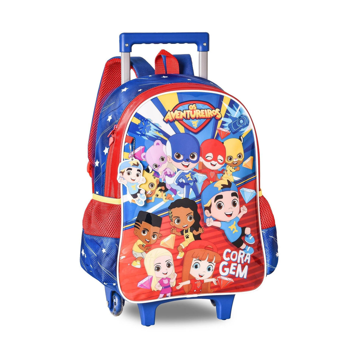 Mochila c/ trolley Luccas Neto 40cm - Papelaria Encantada