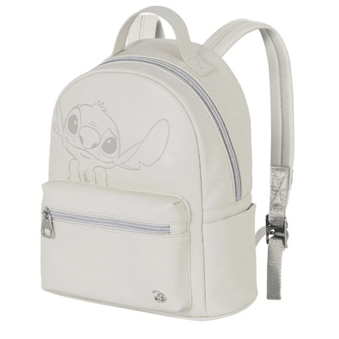 Mochila casual stitch Heady cream - Papelaria Encantada