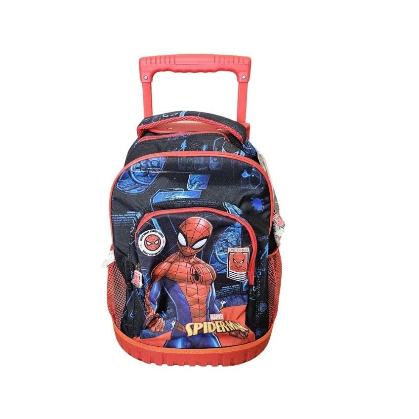 Mochila com trolley Spiderman - Papelaria Encantada