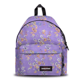 Mochila Eastpak Padded Pakr Flora Fade Lilac - Papelaria Encantada
