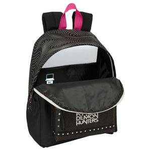 Mochila Energy Kpop Demon Hunters 43cm - Papelaria Encantada